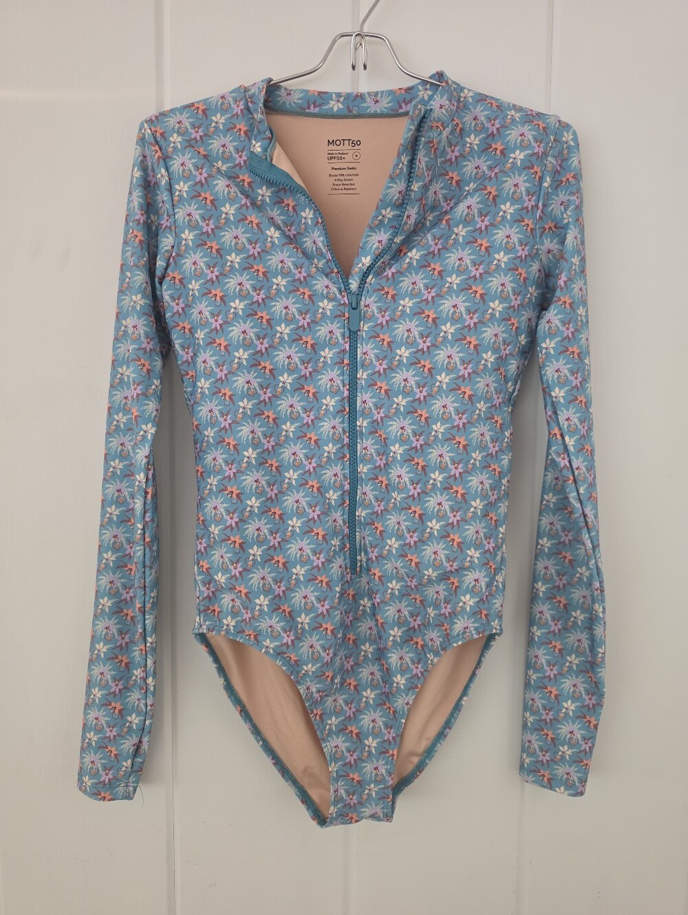 Mott50 Floral Long Sleeve Swimsuit
